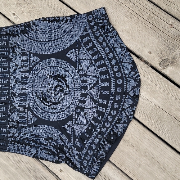 Sequins front jersey back cami - Picture 3 of 3